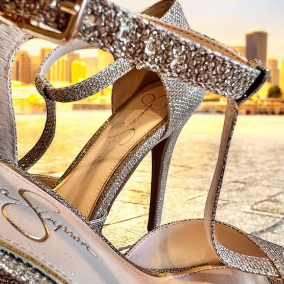 Gorgeous heels with Sparkling Mesh Texture. Stilettos Gorgeous Comfy Sexy Heels - Picture 4 of 17